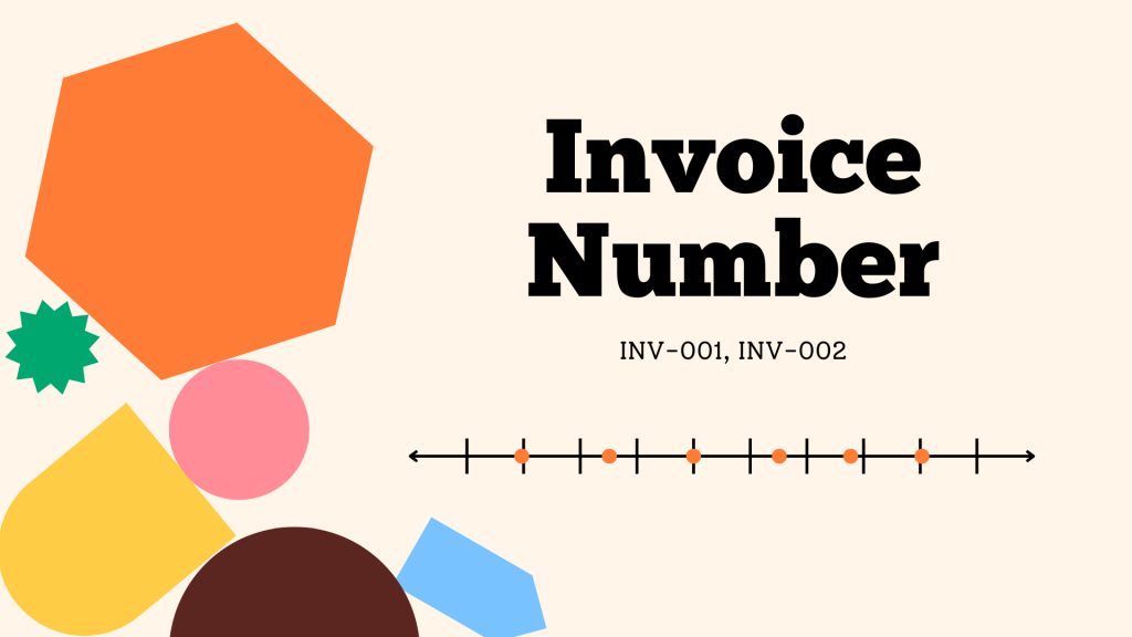 invoice number
